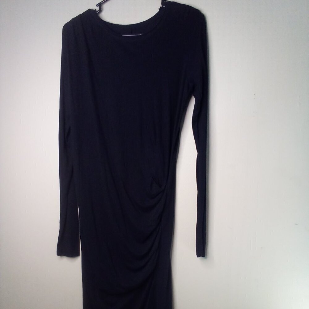 Rag & Bone Dress Women M Knit Long Sleeve Soft Stretch Lightweight Black